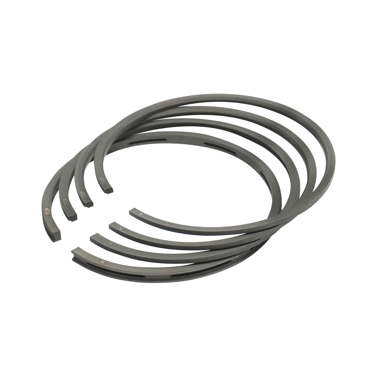 Set segmenti fi 80mm 2.5mm+2,5x2,5x4mm pentru piston compresor Tractor Forestier cu motor Perkins - imagine 3