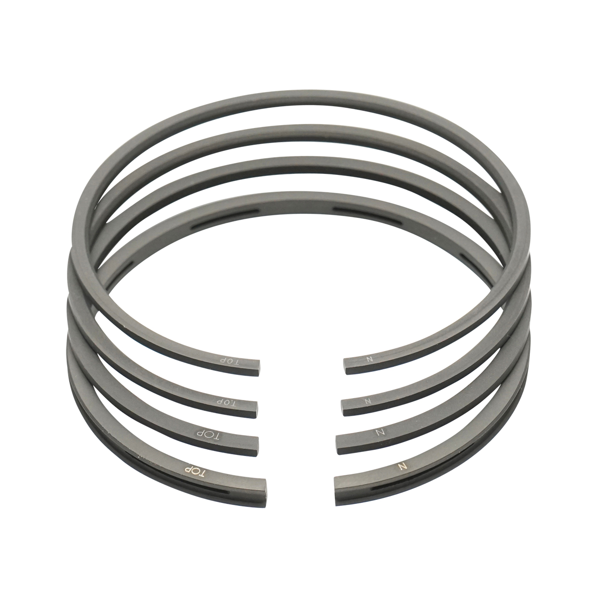 Set segmenti fi 80mm 2.5mm+2,5x2,5x4mm pentru piston compresor Tractor Forestier cu motor Perkins - imagine 2
