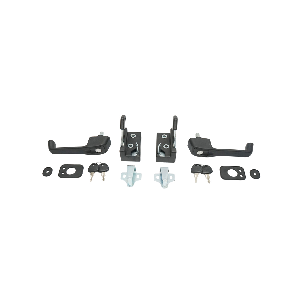 Set incuietori universale stanga si dreapta cabina Tractor Forestier, Tractor U-445, U-650, Fiat, etc...