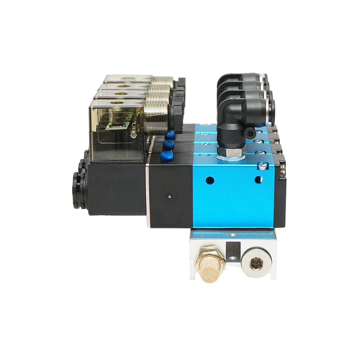 Set 4 electroventile Tractor Forestier 12V cu rampa 2 deschis/2 inchis pentru DISRA99 - imagine 4
