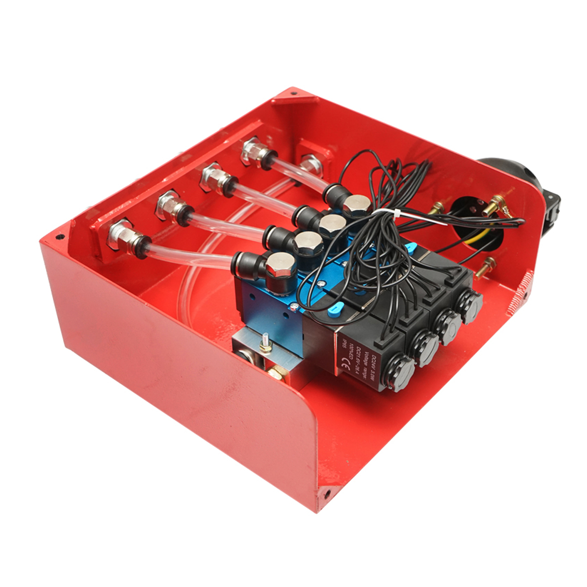 Caseta de electroventile troliu Tractor Forestier 24V, 2 inchis/deschis - imagine 6