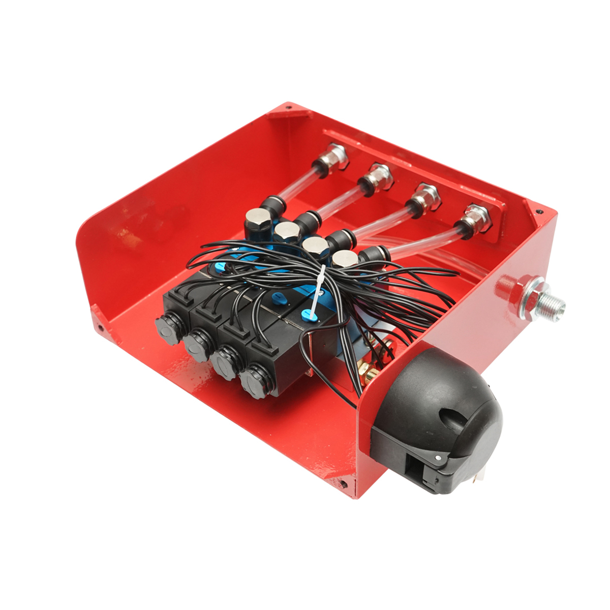 Caseta de electroventile troliu Tractor Forestier 24V, 2 inchis/deschis - imagine 5