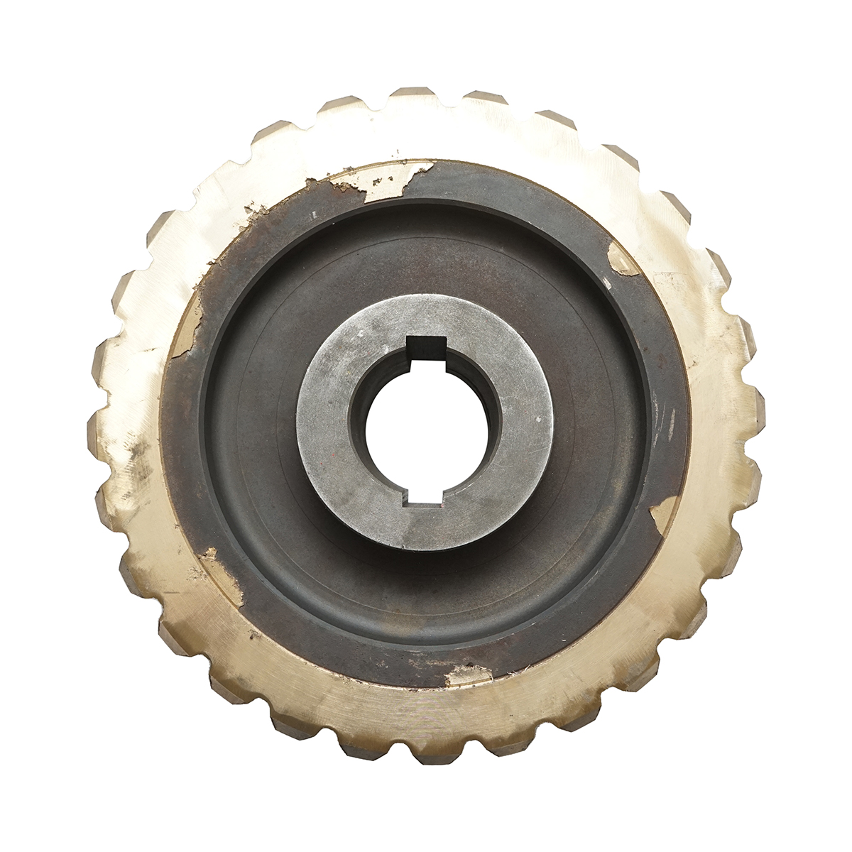 Pinion bronz pentru troliu Tractor Forestier - imagine 2