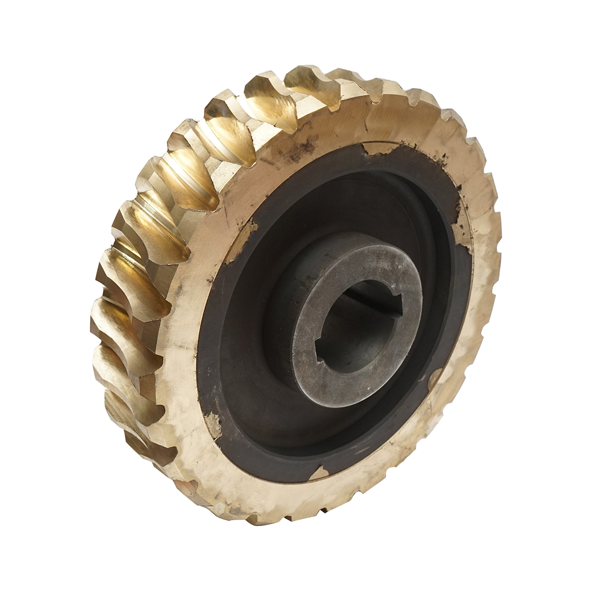 Pinion bronz pentru troliu Tractor Forestier - imagine 4