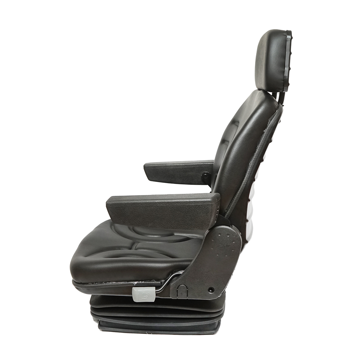 Scaun universal reglabil cu amortizor cotiere si tetiera pentru Tractor Forestier - imagine 2