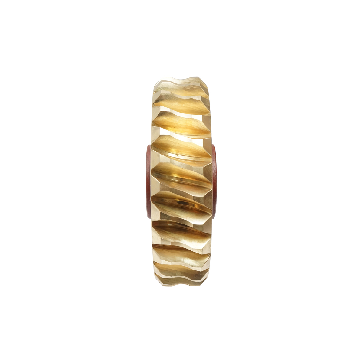 Set pinion bronz cu ax melcat pentru troliu Tractor Forestier - imagine 8