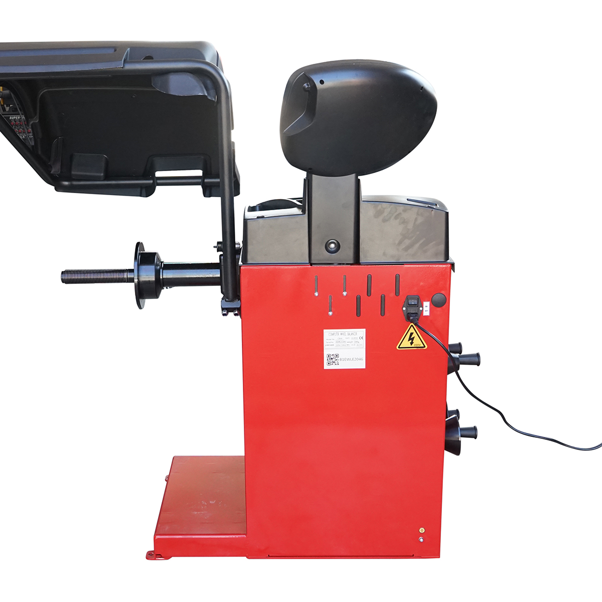 Masina echilibrat roti 10-24 inch, programe multiple, afisaj digital, 4 conuri de centrare - imagine 7
