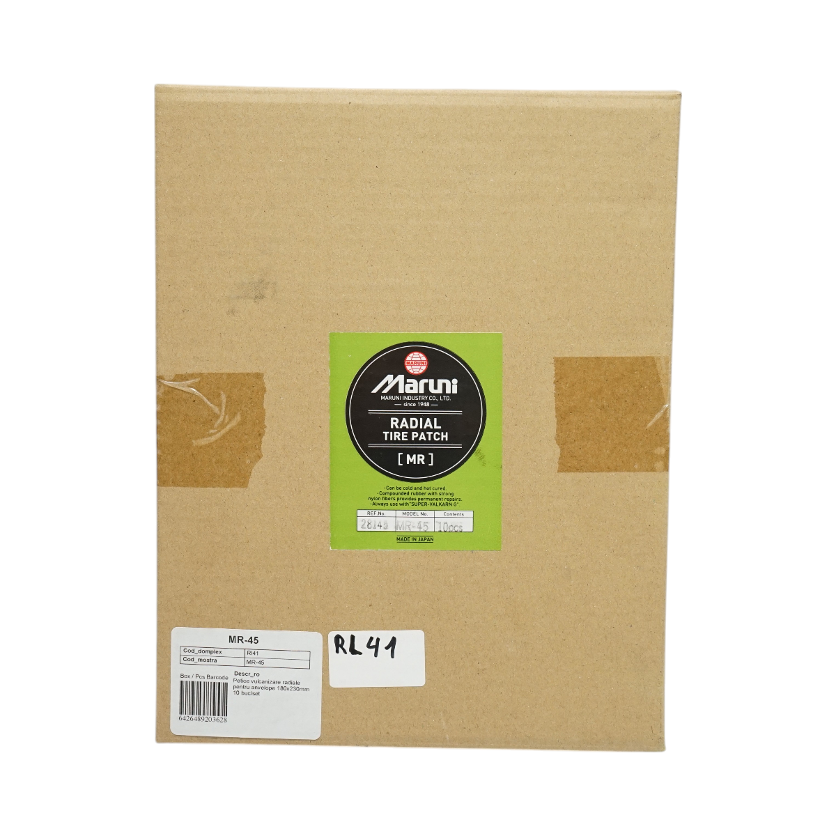 Petice vulcanizare anvelope radiale 180x230mm MR-45 Maruni made in Japan - imagine 4