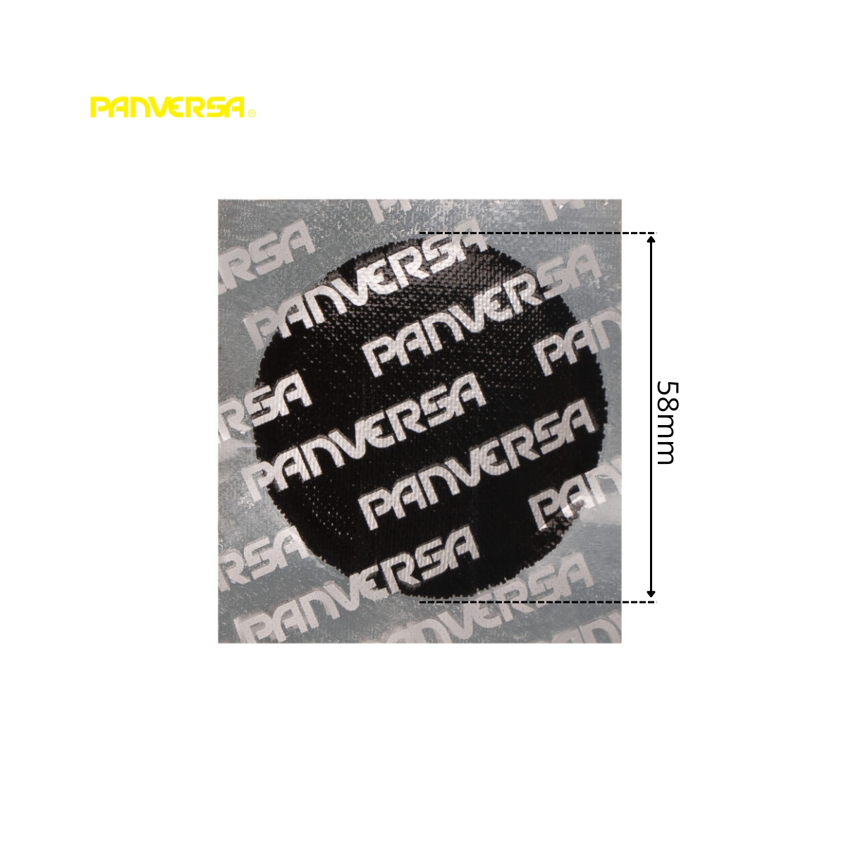Petice vulcanizare rotunde 58mm PP3 pentru camere de aer Panversa - imagine 2