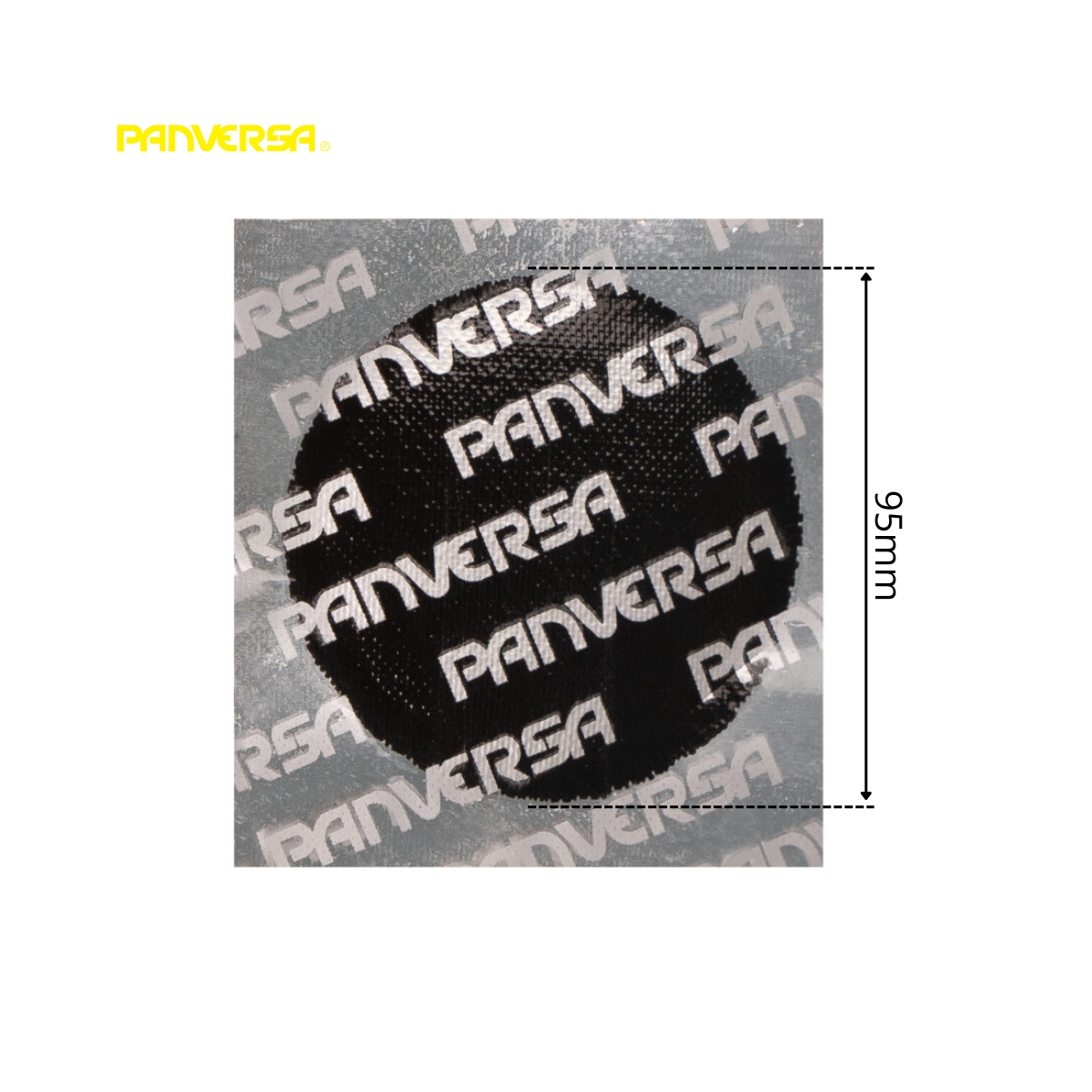 Petice vulcanizare rotunde 95mm PP5 pentru camere de aer Panversa - imagine 2