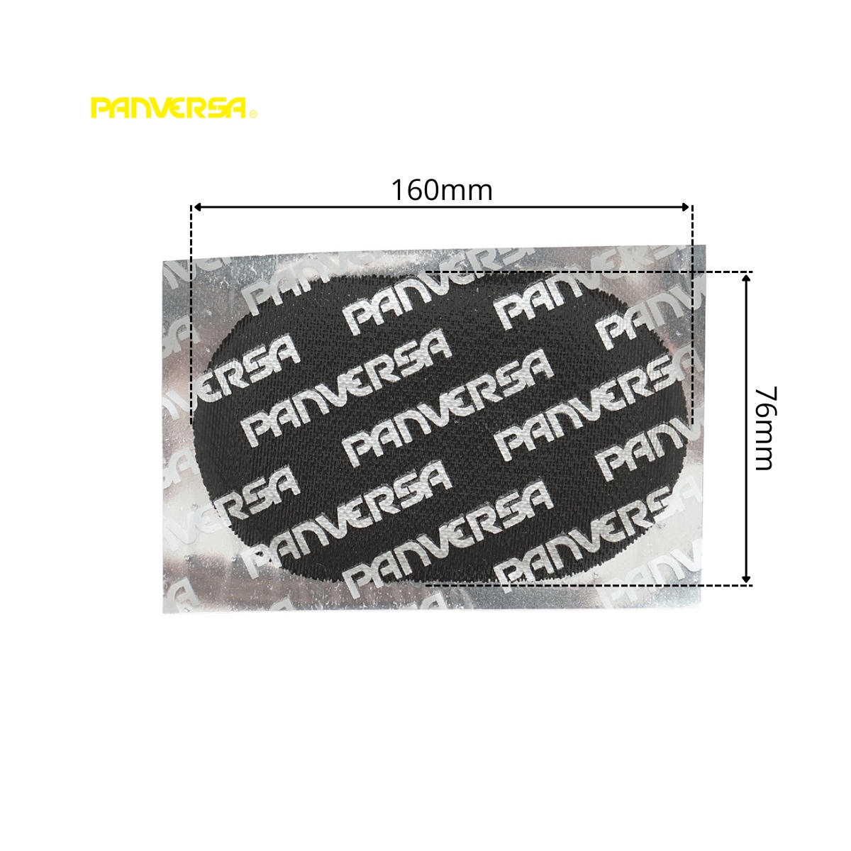 Petice vulcanizare ovale 76x160mm PP9 pentru camere de aer Panversa - imagine 2