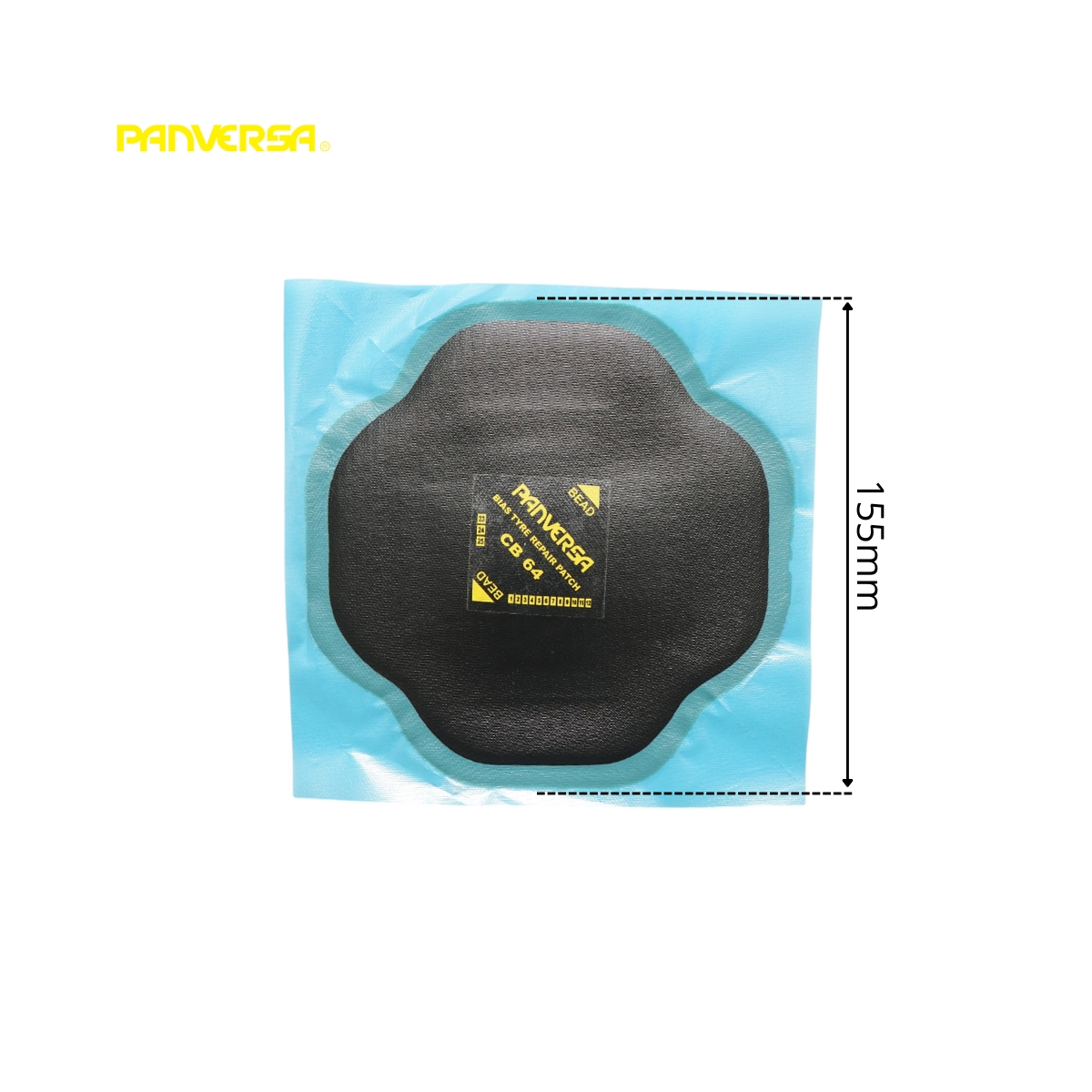 Petice vulcanizare anvelope diagonale 155mm CB-64 Panversa - imagine 2
