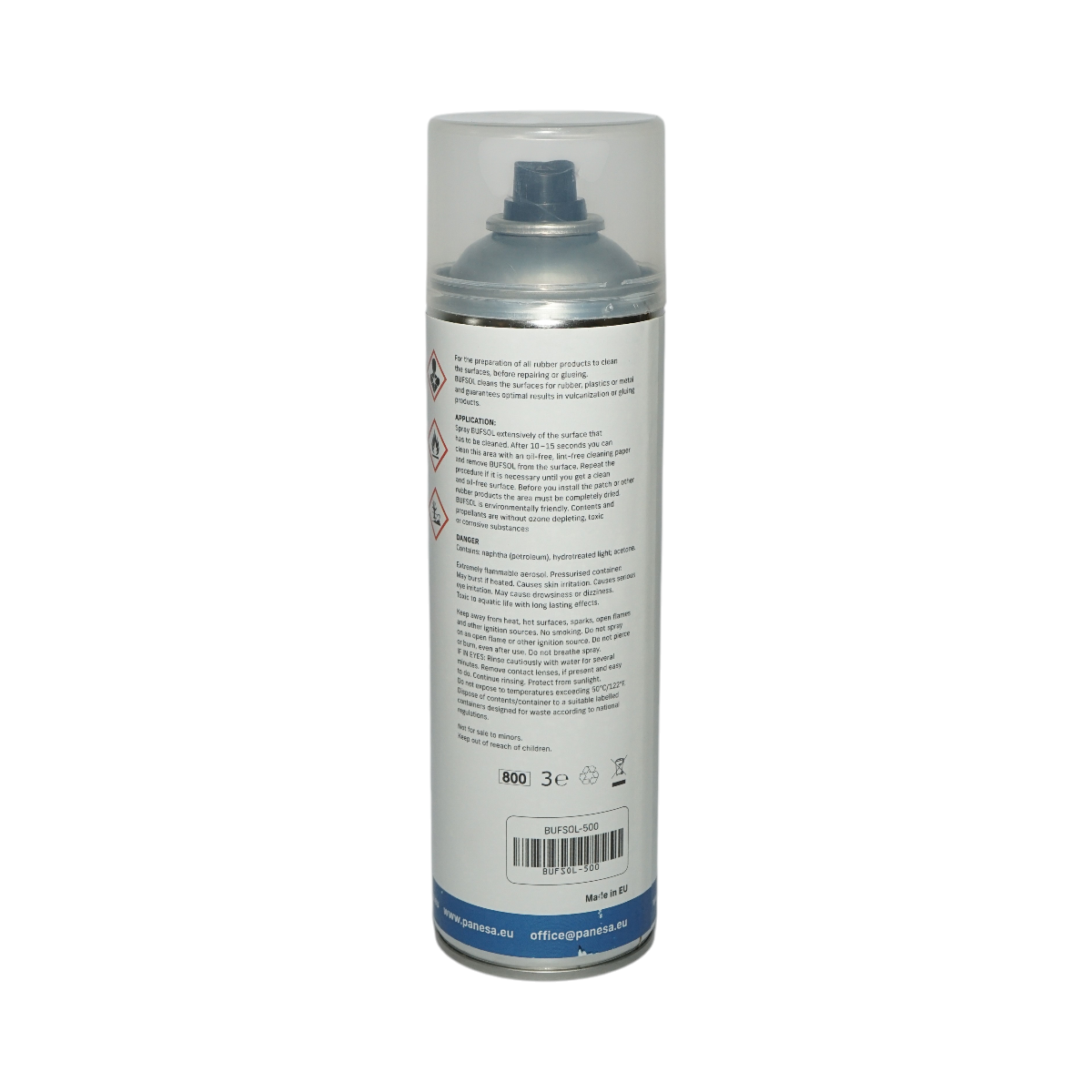 Spray curatare anvelope vulcanizare 500ml, uz industrial BUFSOL Cleaner BS-500 Panversa - imagine 2