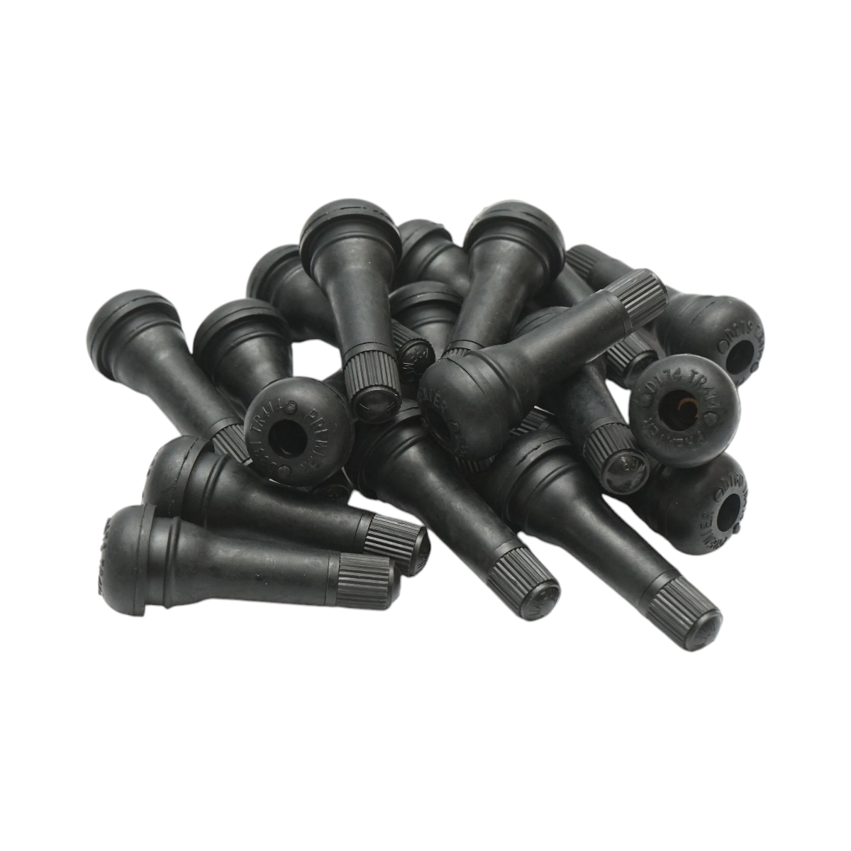 Set 100 valve roata tubeless EPDM cu insertie alama 51mm TR414 - imagine 2