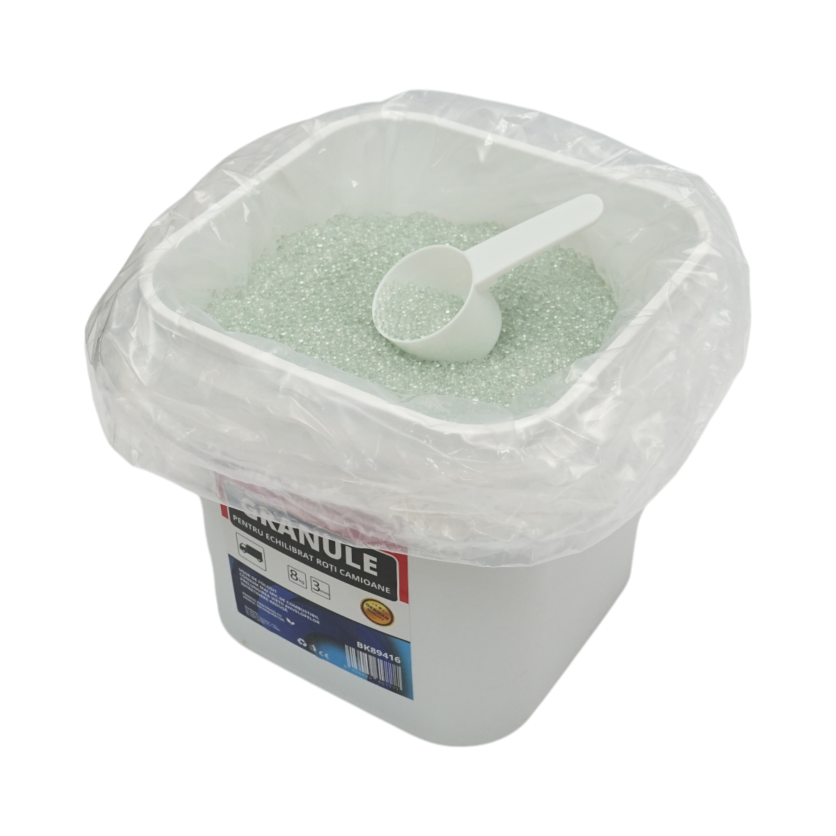 Granule echilibrat roti camioane 3mm 8Kg Breckner Germany - imagine 2