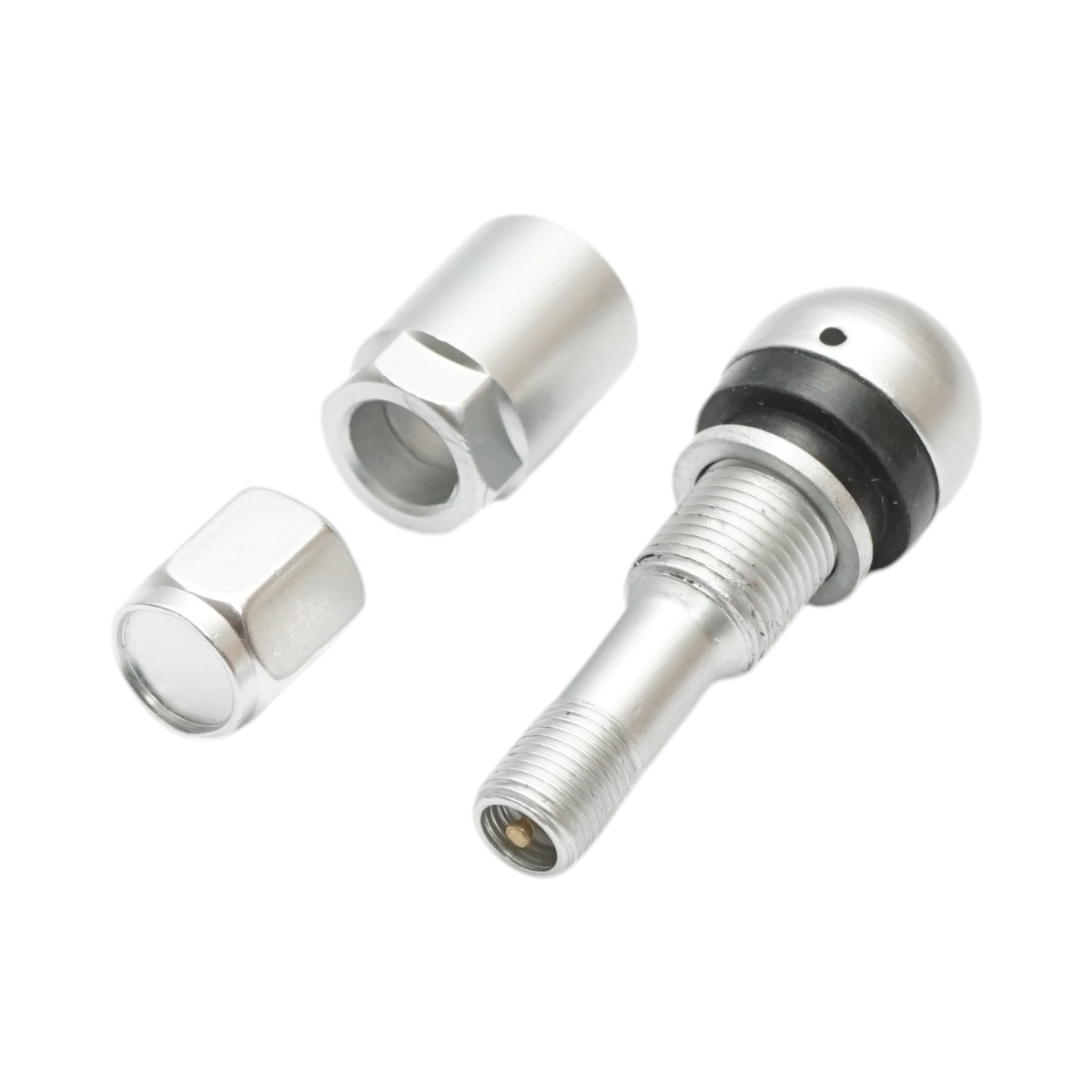 Valva roata tubeless aluminiu compatibila senzor TPMS - imagine 3
