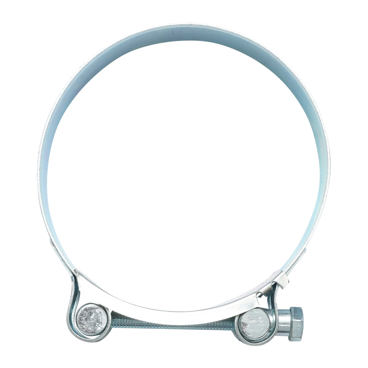 Colier forta, clema metalica zincata cu surub W1 pentru furtunuri 104-112mm Breckner Germany - imagine 2