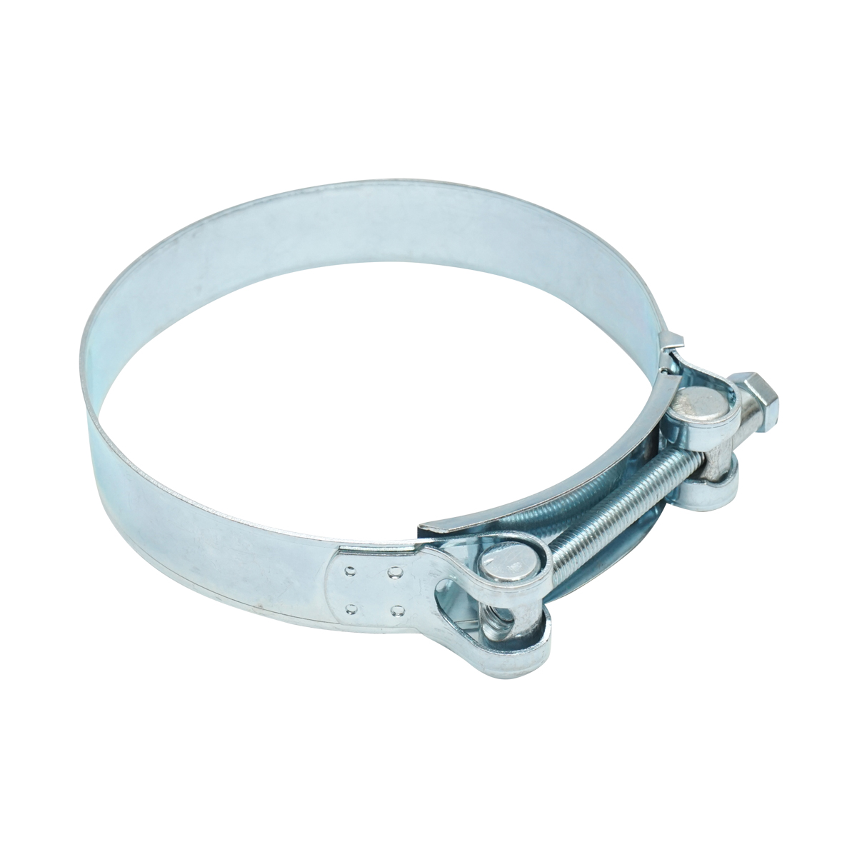 Colier forta, clema metalica zincata cu surub W1 pentru furtunuri 113-121mm Breckner Germany - imagine 4
