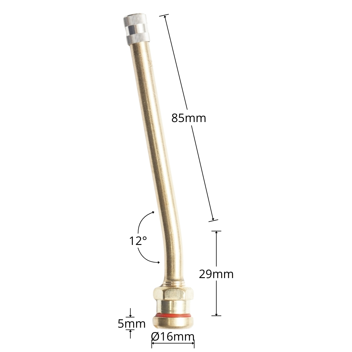 Valva roata camion tubeless 114mm V3-20-8