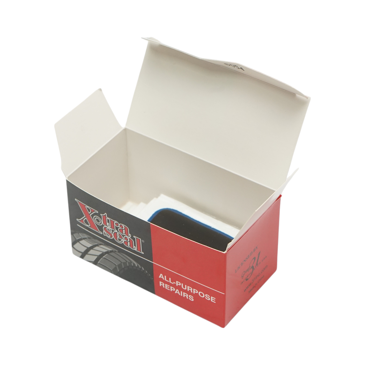 Petice vulcanizare dreptunghiulare 75x45mm pentru camere de aer X-TRA SEAL - imagine 2