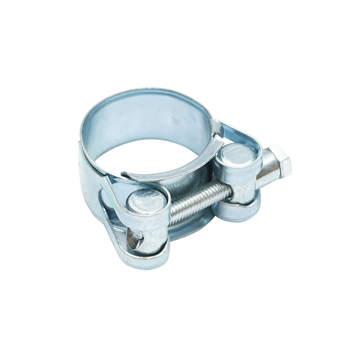 Colier forta, clema metalica zincata cu surub W1 pentru furtunuri 30-33mm Breckner Germany	 - imagine 2