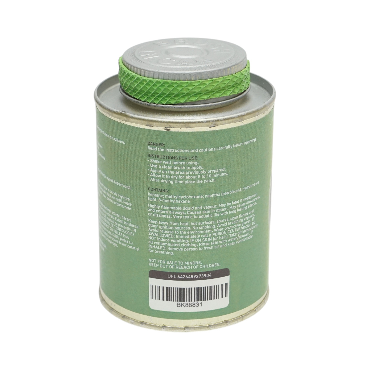 Adeziv transparent vulcanizare la rece petice camere de aer Super Solution SP 250ml Breckner Germany - imagine 3