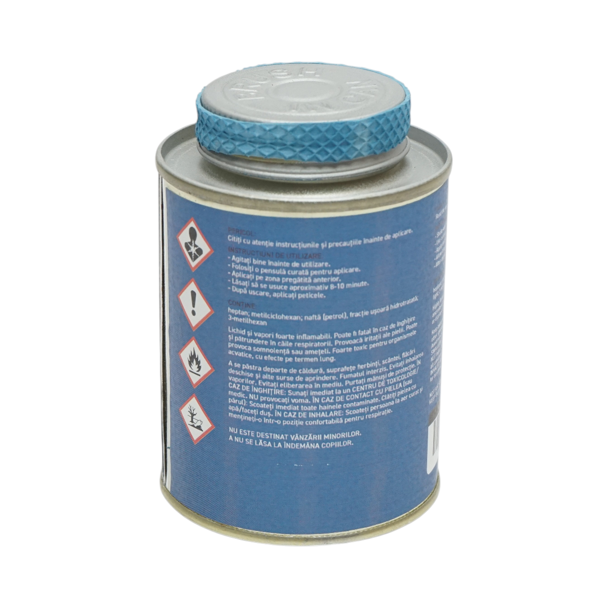 Adeziv albastru vulcanizare la rece petice anvelope radiale si diagonale Maxibond Blue MB 250ml Breckner Germany - imagine 2