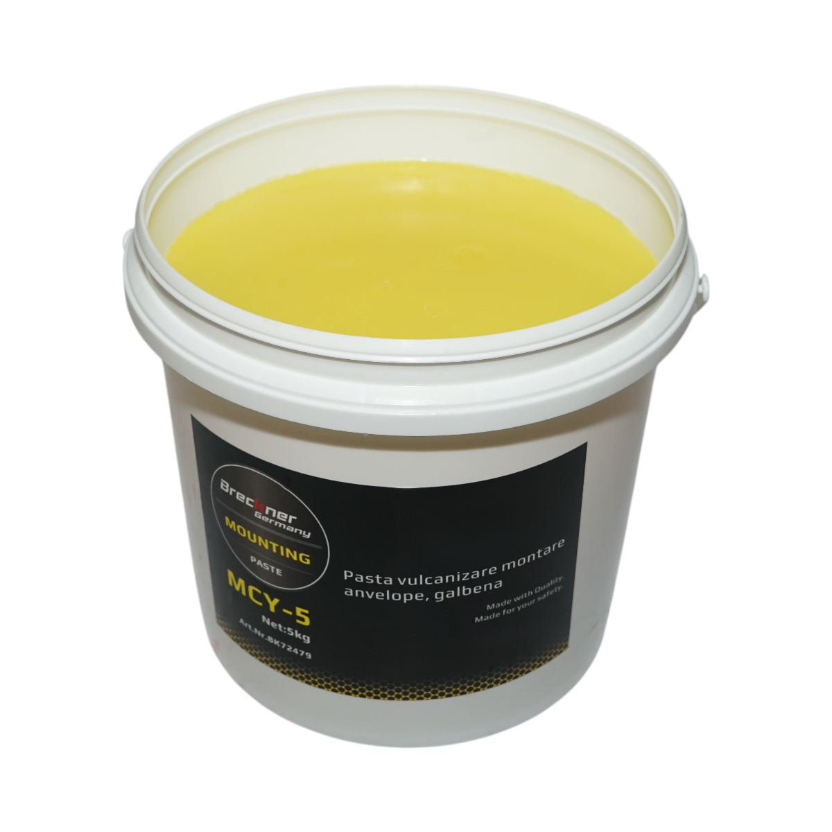 Pasta montaj anvelope galbena 5kg MCY-5 Breckner Germany - imagine 3