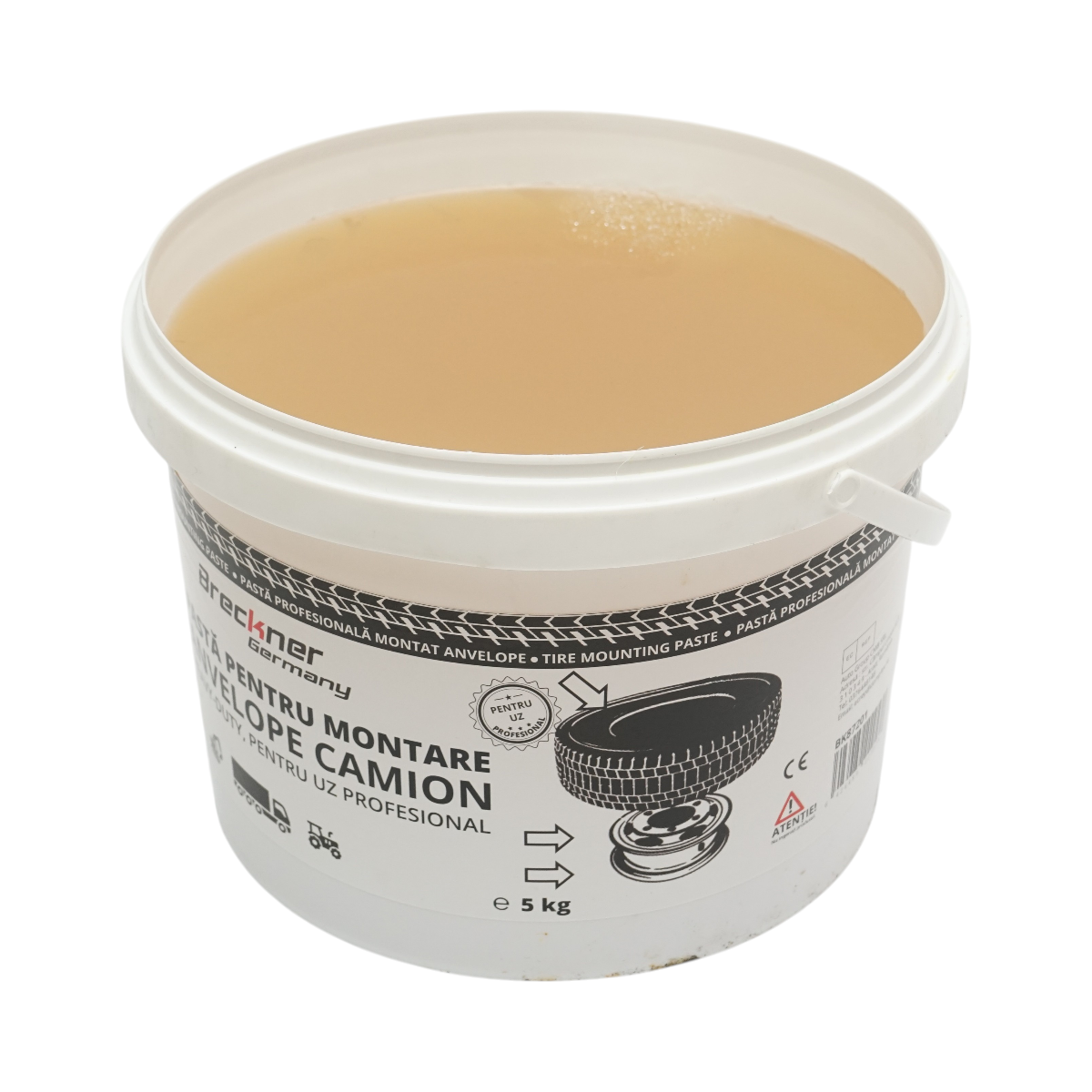 Pasta montaj anvelope camion bej heavy duty 5kg UZ PROFESIONAL Breckner Germany - imagine 3