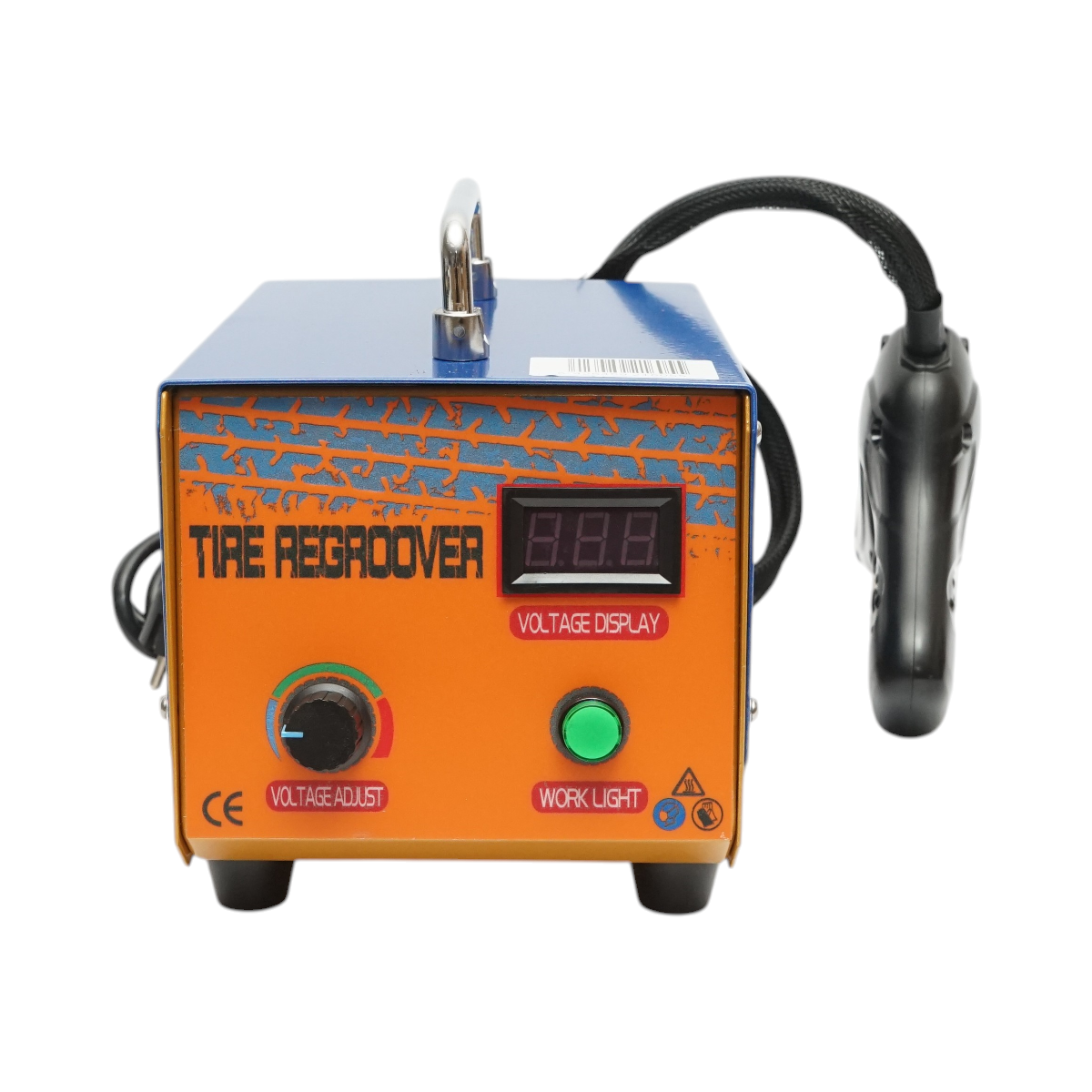 Masina de recanelare anvelope portabila 1000W, 220V cu afisaj digital, reglaj tensiune, 20 lame U si V incluse - imagine 2