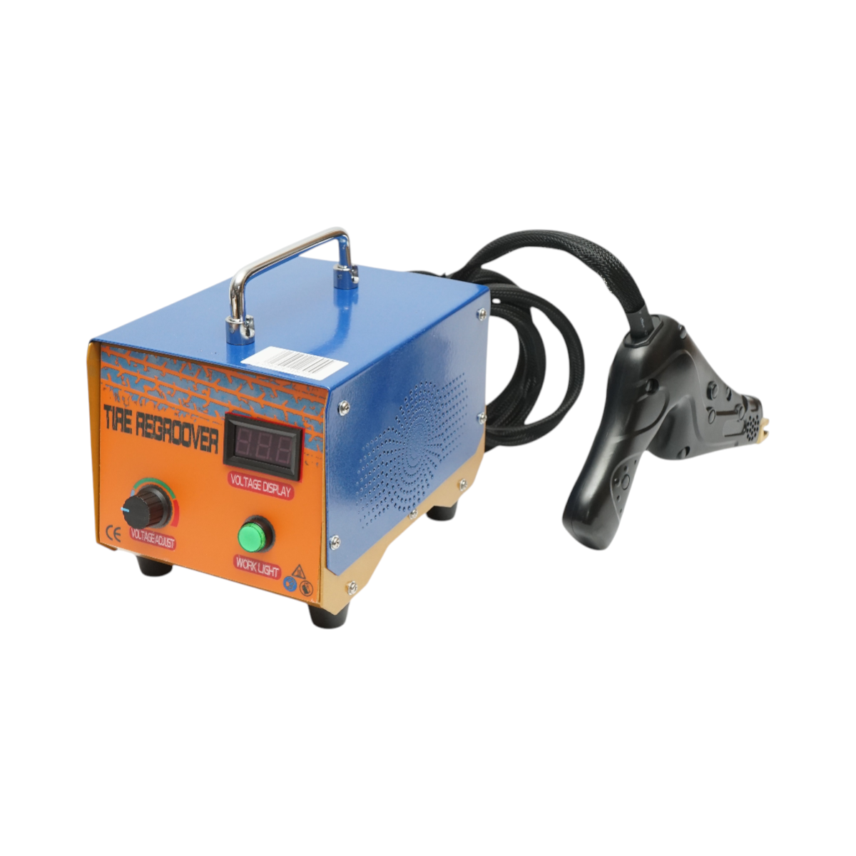 Masina de recanelare anvelope portabila 1000W, 220V cu afisaj digital, reglaj tensiune, 20 lame U si V incluse - imagine 7