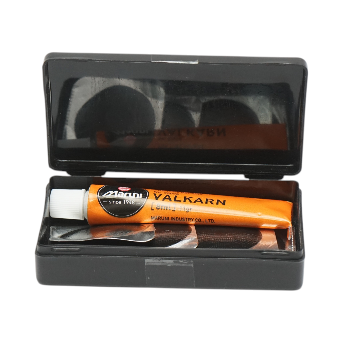 Kit petice reparatie camera bicicleta, motocicleta, roaba, tuk-tuk 8 piese CK-01 Maruni made in Japan - imagine 2