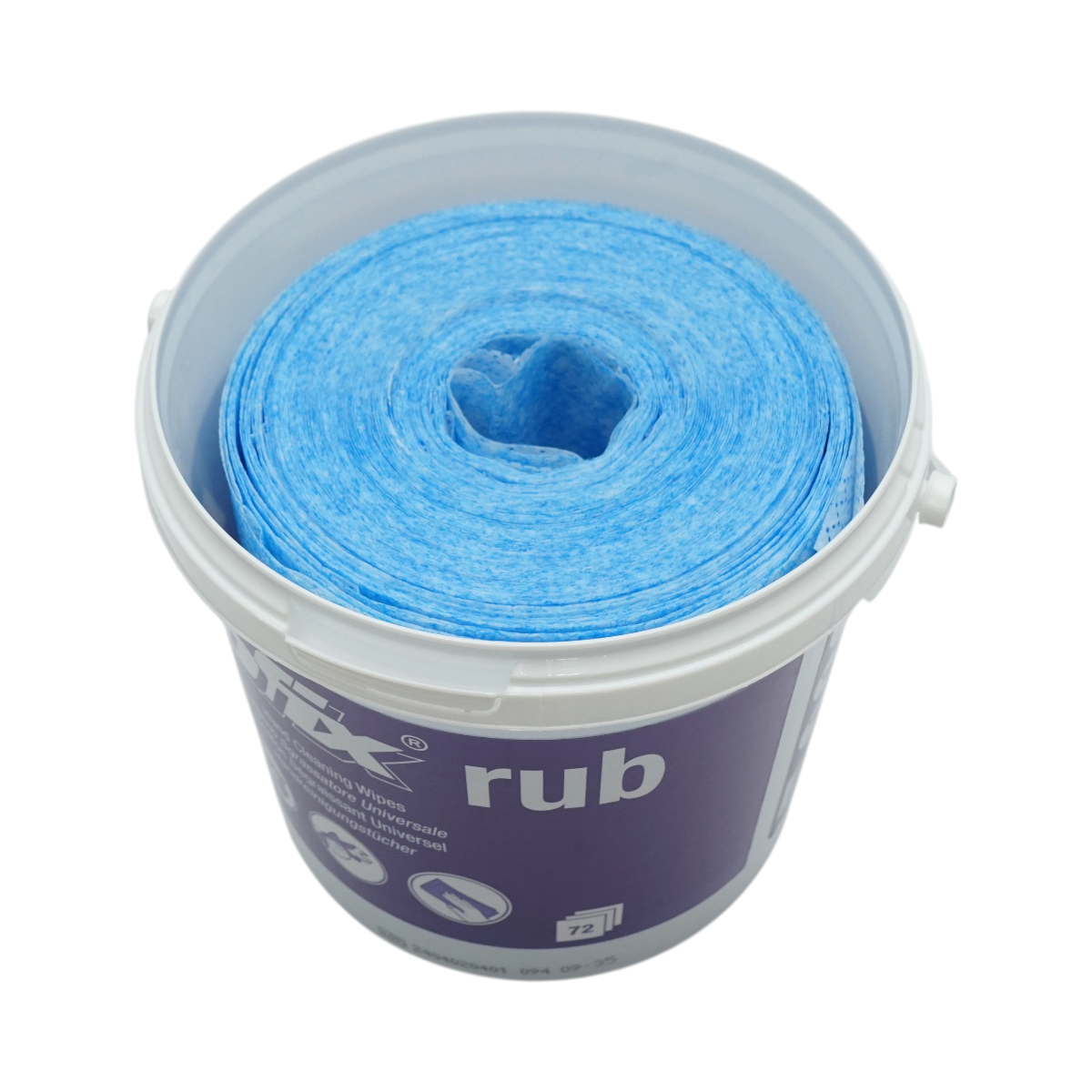 Lavete umede profesionale abrazive 30x26cm curatare maini, unelte, piese 72 buc/set Profix Rub - imagine 5