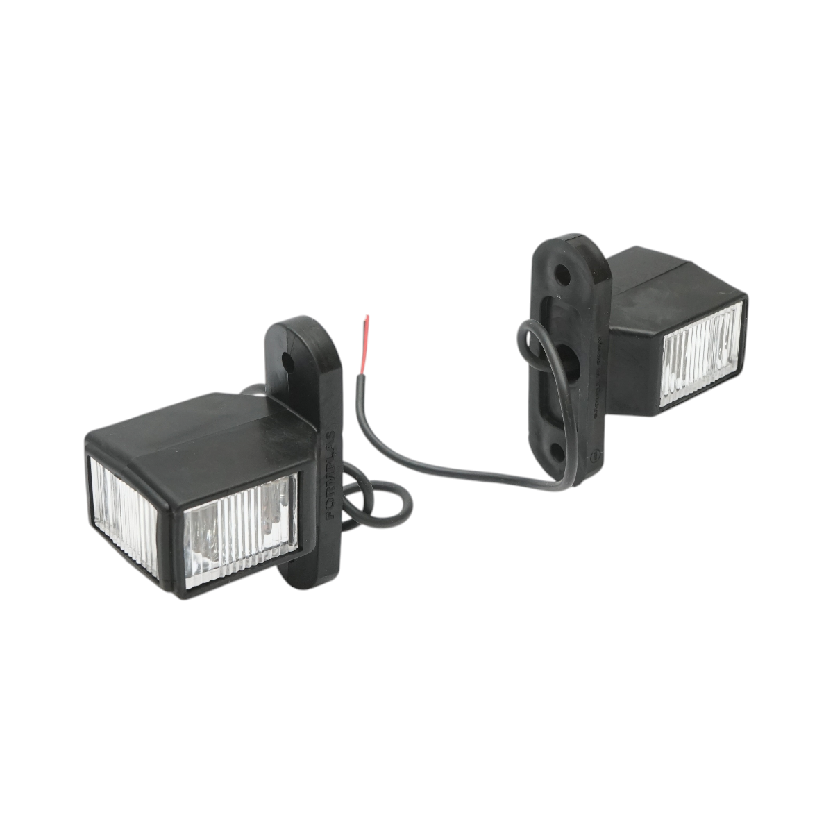 Lampa gabarit laterala LED 3 functii 12V-24V rosu-alb-galben 70mm Breckner Germany - imagine 2