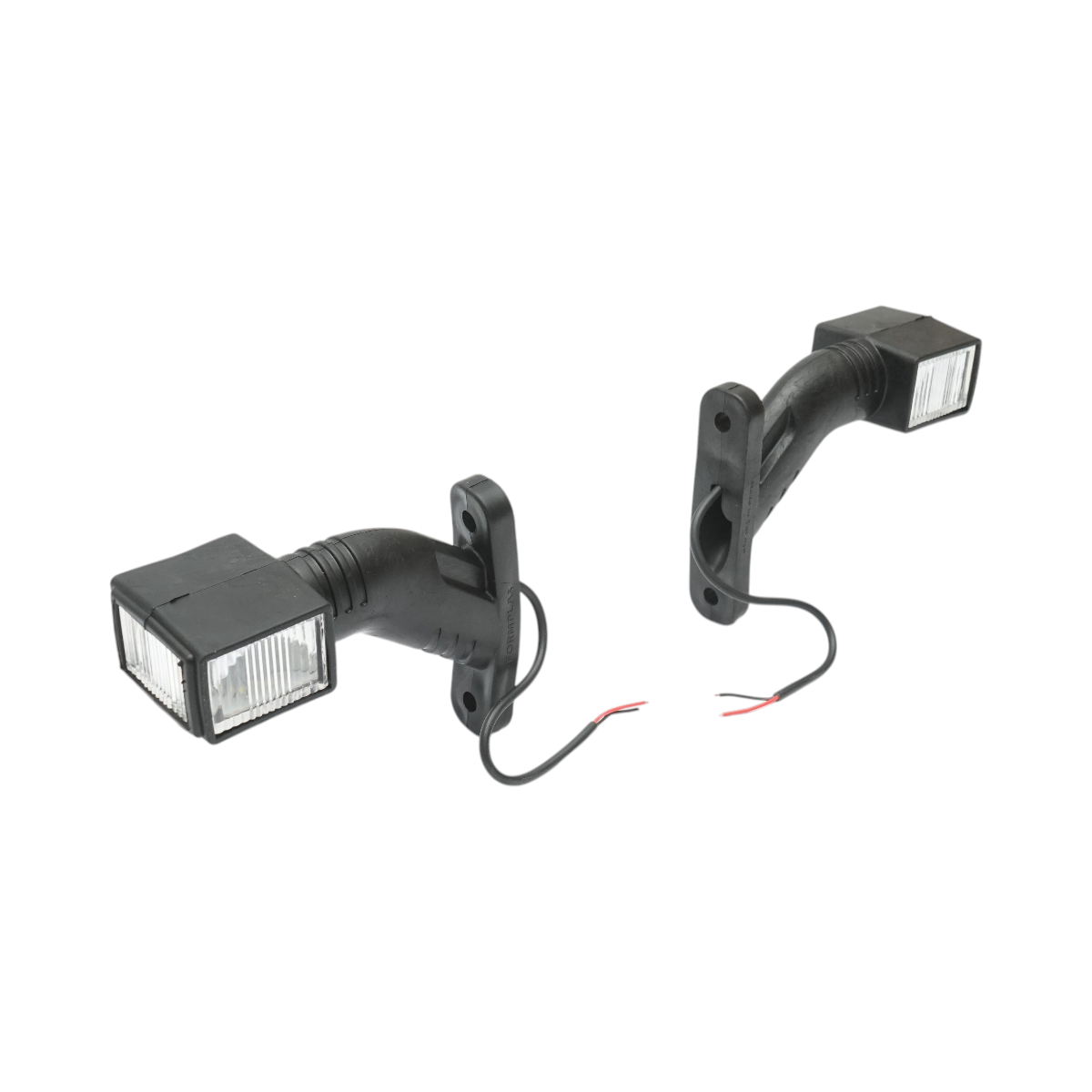 Lampa gabarit laterala LED 3 functii 12V-24V rosu-alb-galben 140mm Breckner Germany - imagine 2