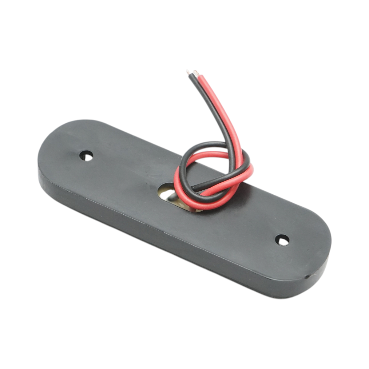 Lampa gabarit laterala ovala LED 12V-24V galben fumuriu 3 LED-uri 87x28x13.5mm Breckner Germany - imagine 5