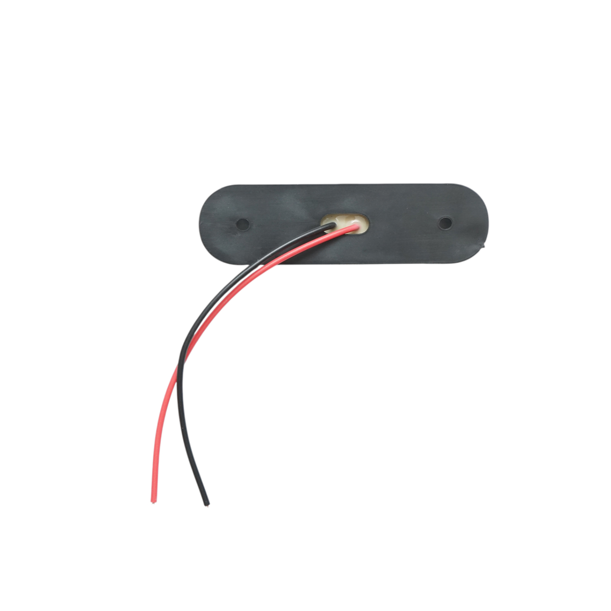 Lampa gabarit laterala ovala LED 12V-24V alb fumuriu 3 LED-uri 87x28x13.5mm Breckner Germany - imagine 6