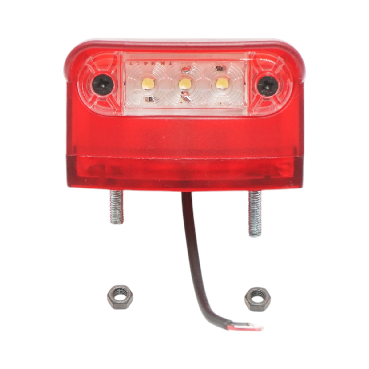 Lampa LED iluminare placuta numar inmatriculare 12V-24V 3 LED-uri 78.5x50mm Breckner Germany - imagine 2