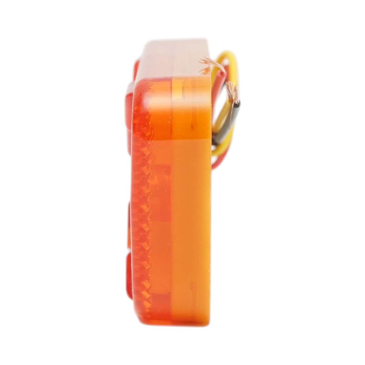 Lampa gabarit laterala LED 12V-24V galbena 2 functii, model X NEON, 30 LED-uri 110x52x16mm Breckner Germany - imagine 5