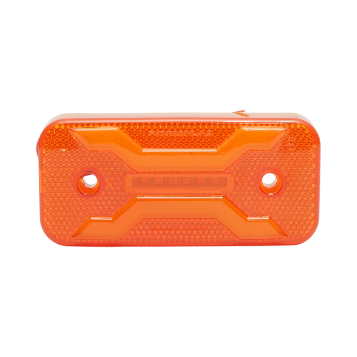 Lampa gabarit laterala LED 12V-24V galbena 2 functii, model X NEON, 30 LED-uri 110x52x16mm Breckner Germany