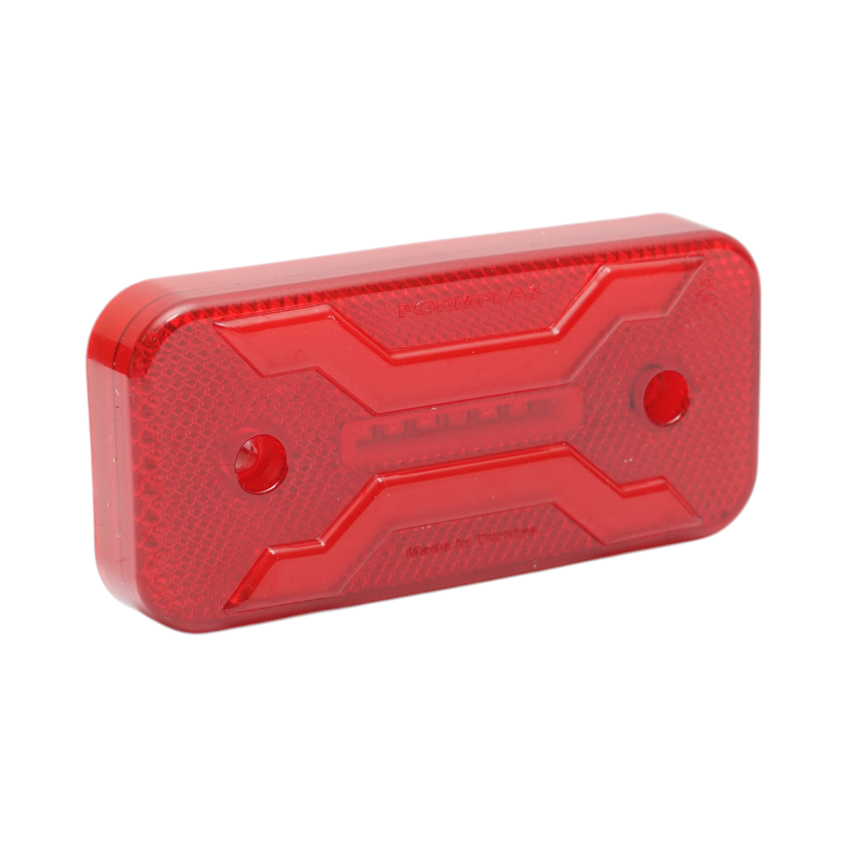 Lampa gabarit laterala LED 12V-24V rosie 2 functii, model X NEON, 30 LED-uri 110x52x16mm Breckner Germany - imagine 4