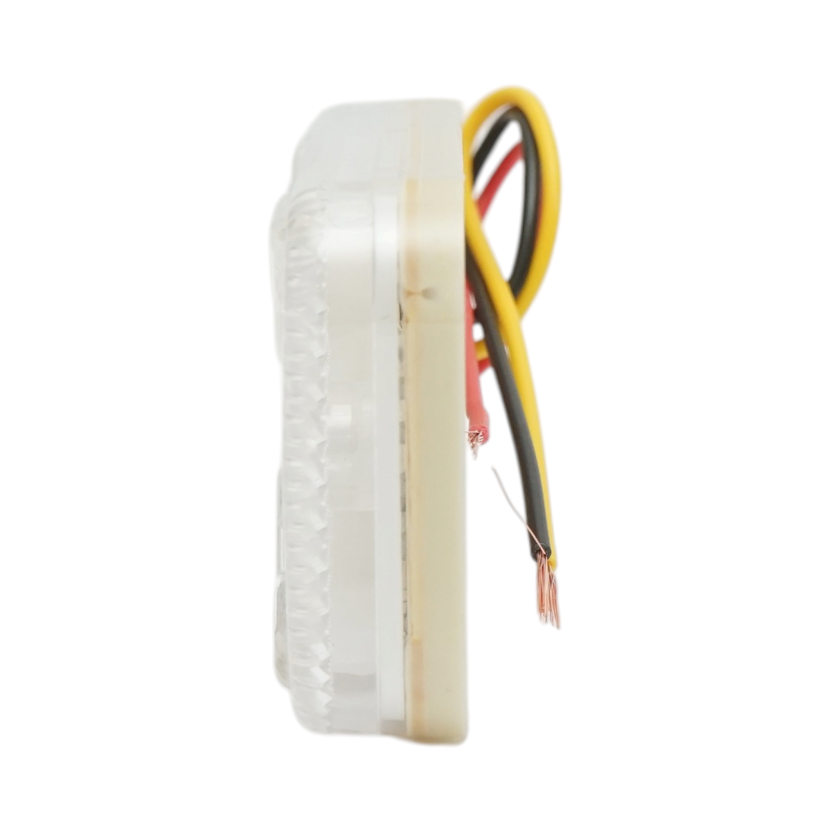 Lampa gabarit laterala LED 12V-24V alba 2 functii, model X NEON, 30 LED-uri 110x52x16mm Breckner Germany - imagine 5