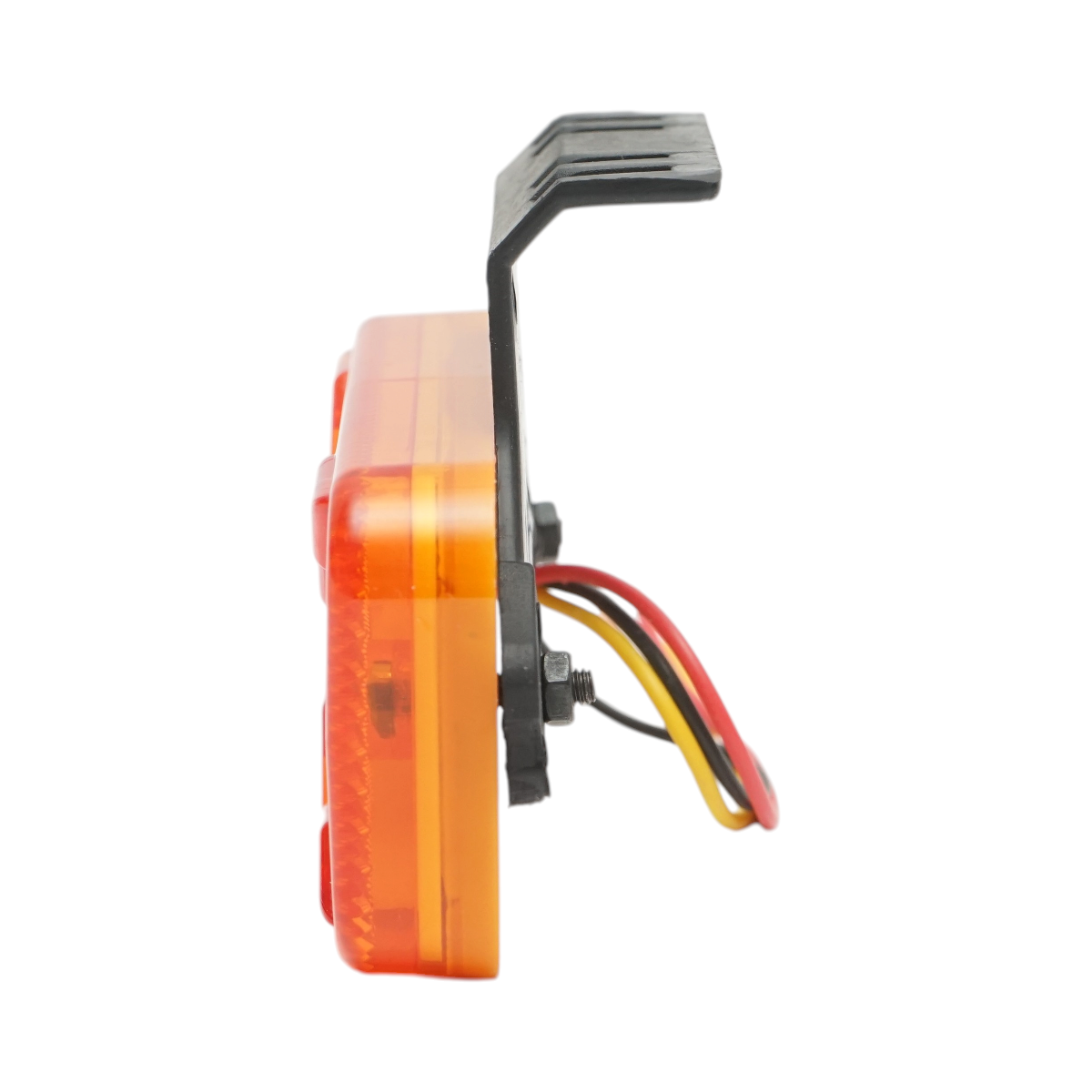 Lampa gabarit laterala LED cu suport 12V-24V galbena 2 functii, model X NEON, 30 LED-uri 110x52x16mm Breckner Germany - imagine 5