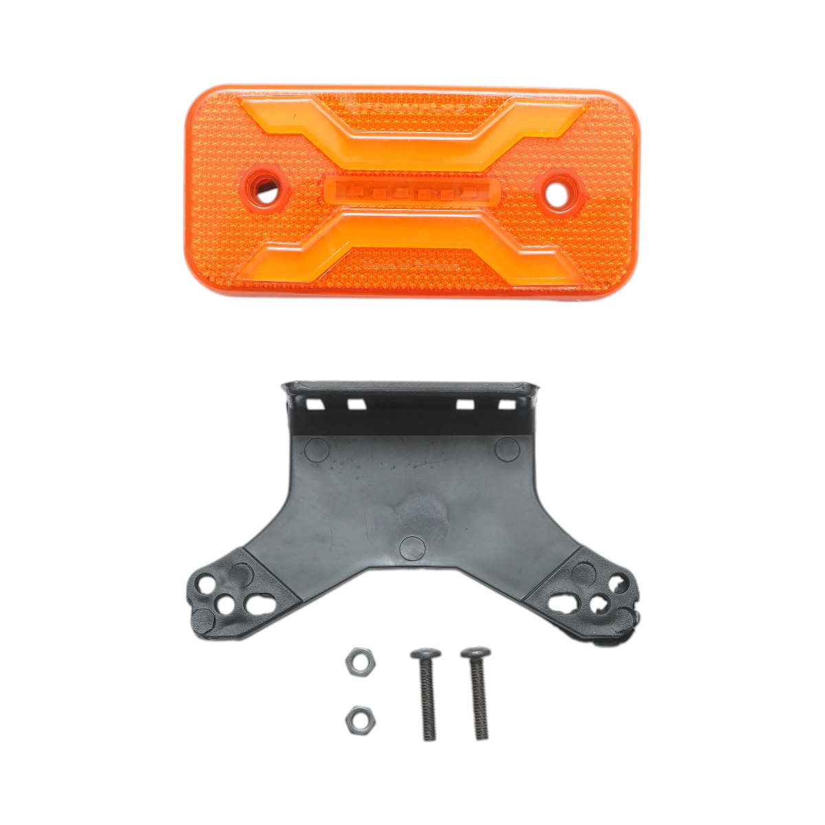 Lampa gabarit laterala LED cu suport 12V-24V galbena 2 functii, model X NEON, 30 LED-uri 110x52x16mm Breckner Germany - imagine 2