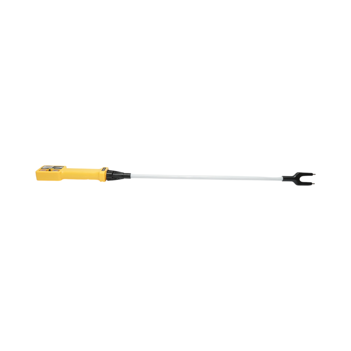 Baston electric animale profesional 1100V cu acumulator 8.4V, 2200mAh, lanterna LED, indicator baterie, tija 80cm - imagine 4