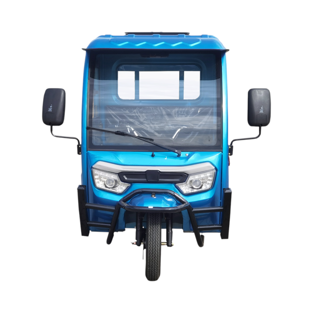 Triciclu electric BRECKNER GERMANY MAX ALBASTRU CU CABINA 2000W 72V 52AH - imagine 3