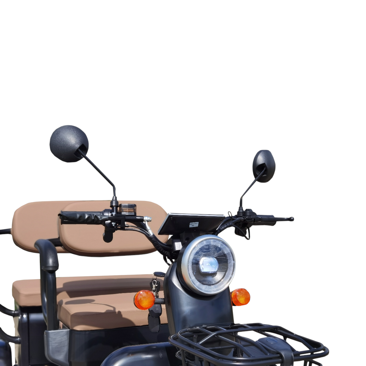 Triciclu electric BRECKNER TRAVEL negru 1000W 60V 20AH - imagine 4
