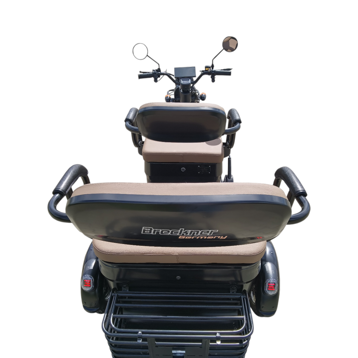Triciclu electric BRECKNER TRAVEL negru 1000W 60V 20AH - imagine 3