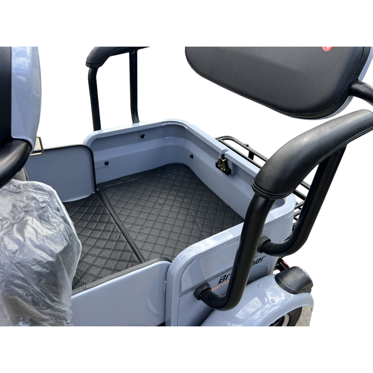 Triciclu electric BRECKNER TRAVEL gri 1000W 60V 20AH - imagine 10