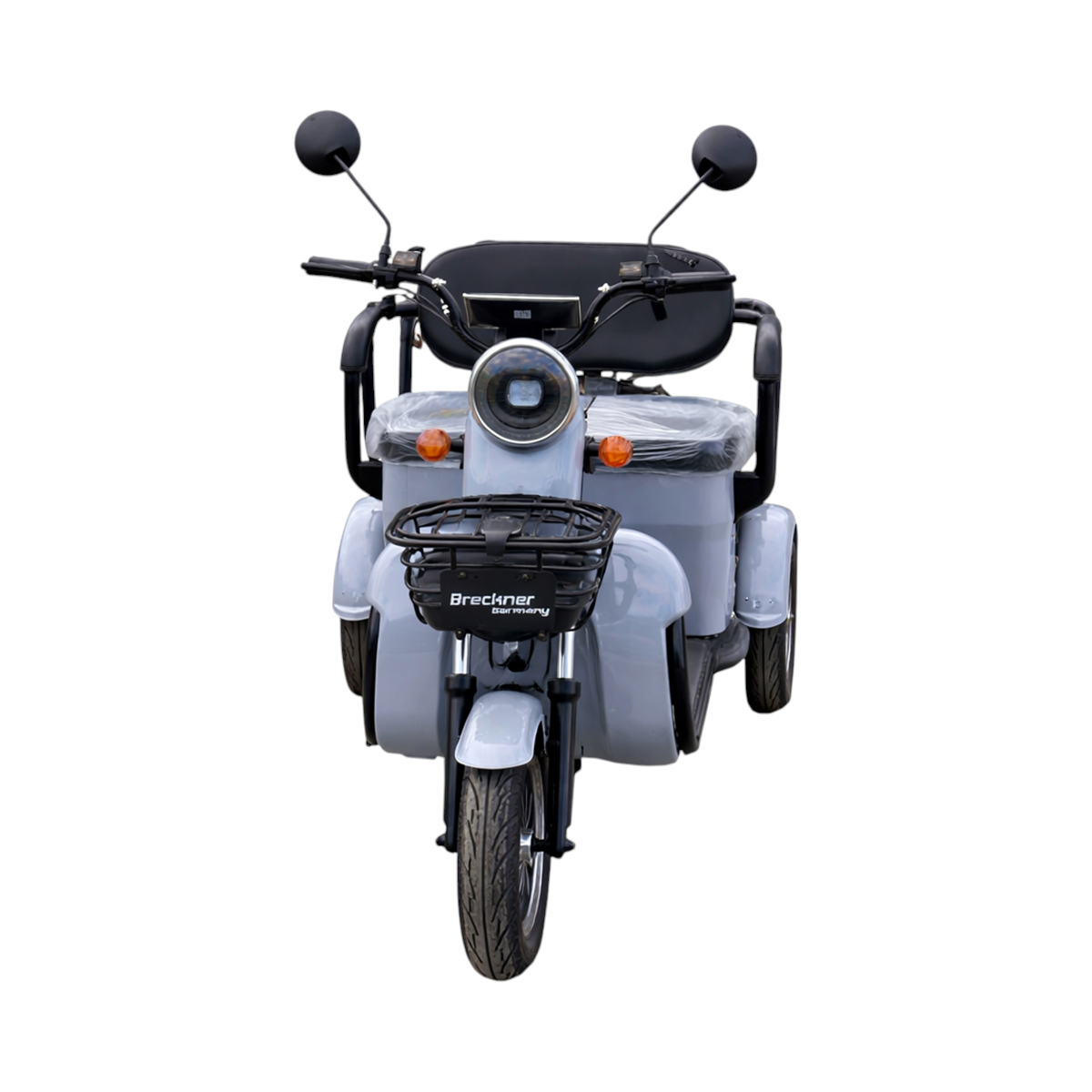 Triciclu electric BRECKNER TRAVEL gri 1000W 60V 20AH - imagine 4